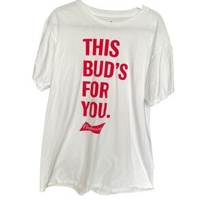 Budweiser t-shirt size large NWOT